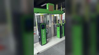 Charging Integrated Parking Barrier Gate