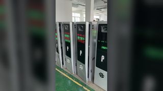 License Plate Recognition System Barrier Gate LED